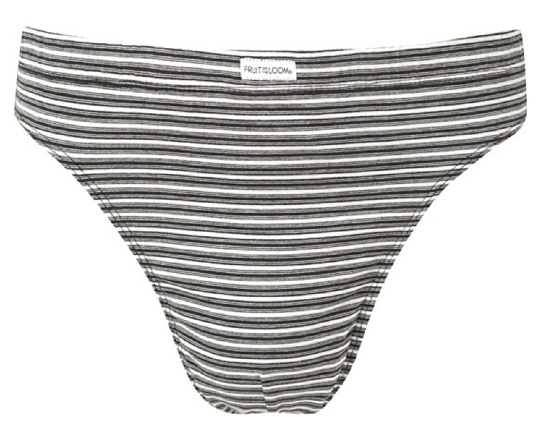 Black- White- Mid Grey-Stripe (Front)
