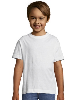L150K-w weisses Kinder Regent T-Shirt 2-12 Jahre