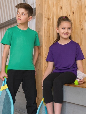 JC001J farbiges Kinder Cool T-Shirt, unisex XS-XL